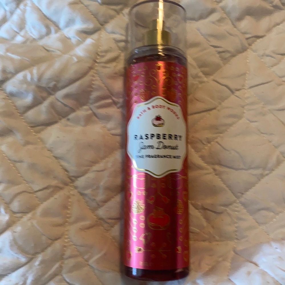 Raspberry Jam Donut By Bath and Body Works